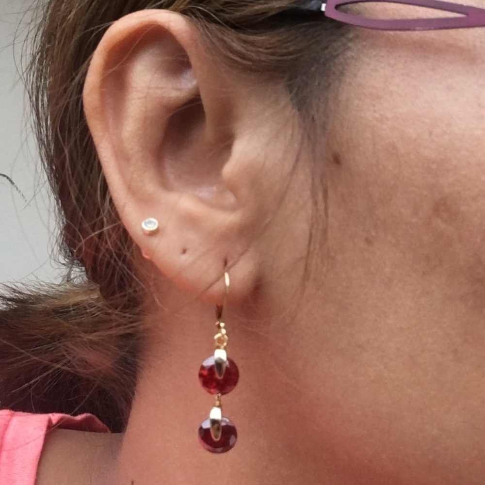 𝅺gold filled earrings - Picture 3 of 6